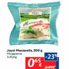 Allahindlus - Juust Mozzarella, 200 g
