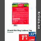 Allahindlus - Viinerid Hot-Dog, Laukava, 1 kg
