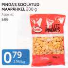 PINDA´S SOOLATUD MAAPÄHKEL 200 G