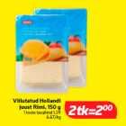 Viilutatud Hollandi
juust Rimi, 150 g