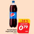 Allahindlus - Karastusjook
Pepsi Cola, 1,5