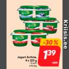 Jogurt Activia,
4 x 120 g
