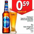 Õlu Saku Originaal, 4,6%, 50 cl