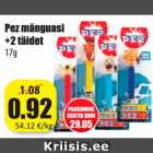 Pez mänguasi
+2 täidet
17g