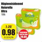 Allahindlus - Hügieenisidemed
Naturella
Ultra
10tk