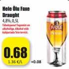 Allahindlus - Hele Õlu Faxe
Draught