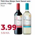 Allahindlus - Tšiili Vina Maipo Semi Sweet vein