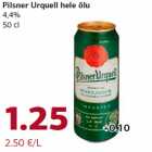 Allahindlus - Pilsner Urquell hele õlu