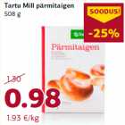 Allahindlus - Tartu Mill pärmitaigen
508 g