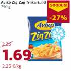 Allahindlus - Aviko Zig Zag friikartulid
750 g