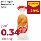 Allahindlus - Eesti Pagar
Perenaise sai
320 g