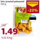 Allahindlus - Uvic praetud pelmeenid
350 g