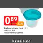 Allahindlus - Toidukarp Polar Frost 1,5 L