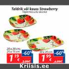 Allahindlus - Taldrik või kauss Strawberry