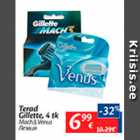 Allahindlus - Terad Gillette, 4 tk