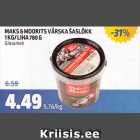 MAKS&MOORITS VÄRSKE ŠAŠLÕKK 1 KG/ LIHA 780 G