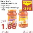 Allahindlus - Uncle Ben`s Sweet&Sour kaste