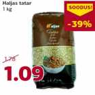 Allahindlus - Haljas tatar
1 kg