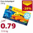 Allahindlus - Esva kalapulgad
250 g