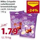 Allahindlus - Milka Crispello
vahvlikommid
kreemitäidisega