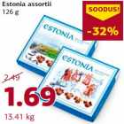 Allahindlus - Estonia assortii
126 g