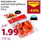 Allahindlus - Maks&Moorits
maitselt mahe grillvorst