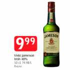 Viski Jameson Irish