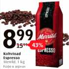 Kohvioad Espresso