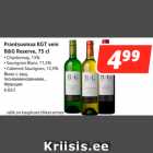 Allahindlus - Prantsusmaa KGT vein
B&G Reserve, 75 cl