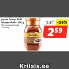 Allahindlus - Jacobs Cronat Gold
lahustuv kohv, 100 g
