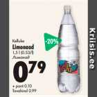 Allahindlus - Kelluke
Limonaad
1,5 l (0.53/l