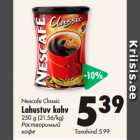 Allahindlus - Nescafe Classic
Lahustuv kohv
