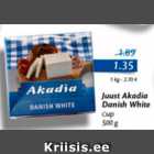 Juust Akadia Danish White, 500 g