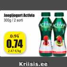 Allahindlus - Joogijogurt Activia