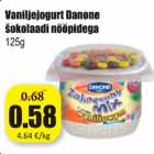 Allahindlus - Vaniljejogurt Danone šokolaadi nööpidega 125 g