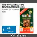 Allahindlus - FIRE-UP CO2 NEUTRAL SÜÜTEKUUBIKUD 100 tk