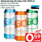 Alkoholivaba õlu Saku GO, 500 ml

