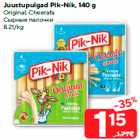 Juustupulgad Pik-Nik, 140 g

