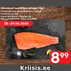 Allahindlus - Jahutatud forellifilee nahaga, 1 kg*
