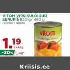 VITOM VIRSIKULÕIGUD
SIIRUPIS 