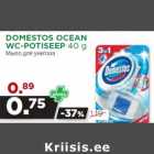 DOMESTOS OCEAN
WC-POTISEEP 40 g