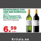 PRANTSUSMAA KPN VEIN B&G BORDEAUX 0,75 L