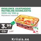 Allahindlus - EKSELENCE JUUSTUKOOGI MAITSELINE KOOREJÄÄTIS 1000 ml/ 550 g