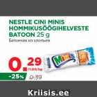 Allahindlus - NESTLE CINI MINIS HOMMIKUSÖÖGIHELVESTE BATOON 25 g