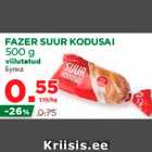 Allahindlus - FAZER SUUR KODUSAI 500 g