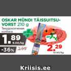 OSKAR MÜNDI TÄISSUITSUVORST 210 g