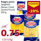 Allahindlus - Reggia pasta