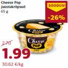 Allahindlus - Cheese Pop
juustukrõpsud
65 g