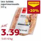 Allahindlus - Uvic šašlõkk
jogurtimarinaadis
600 g