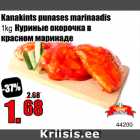 Kanakints punases marinaadis 1 kg